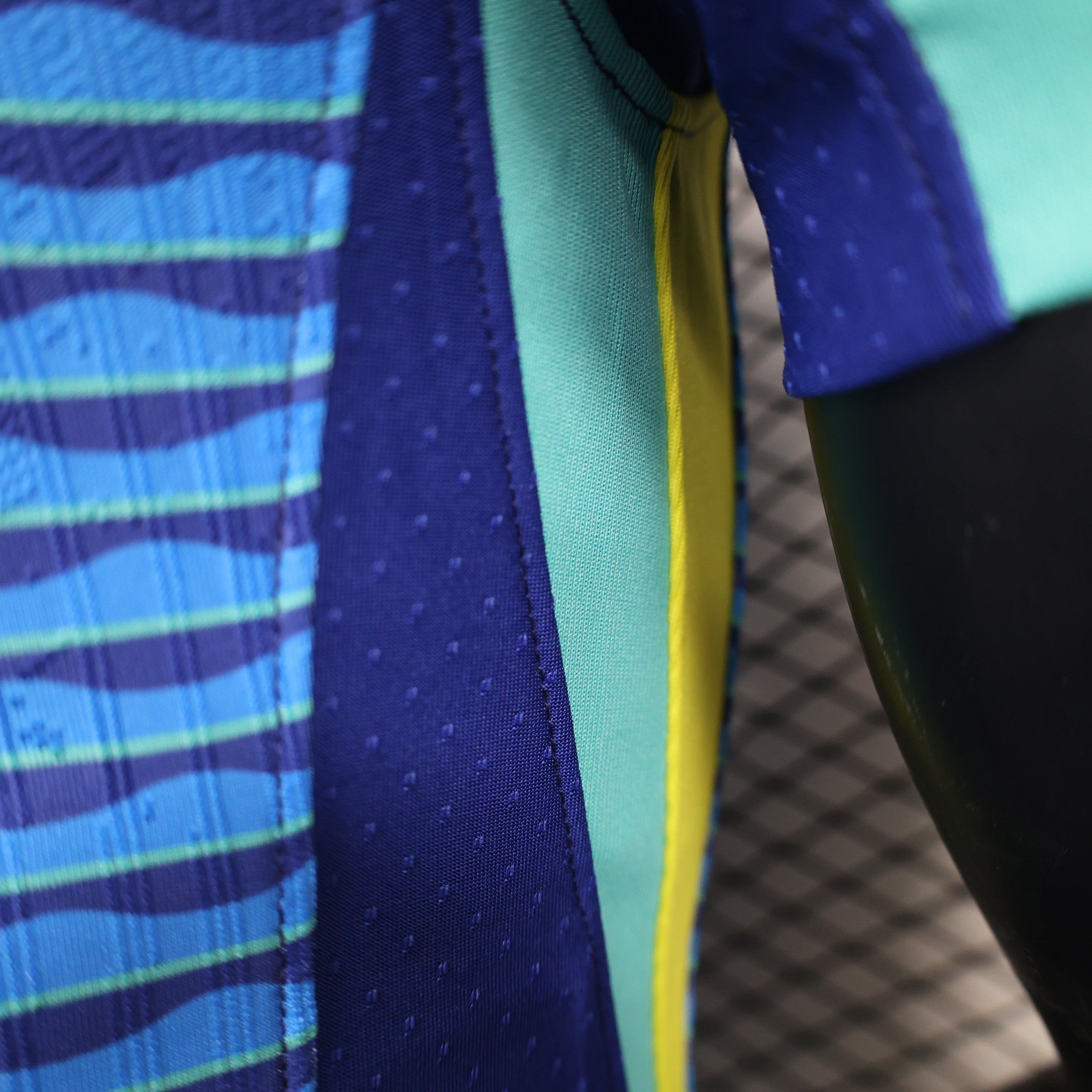 Maillot Officiel Brésil Extérieur – Bleu Vagues | Édition Match 2024