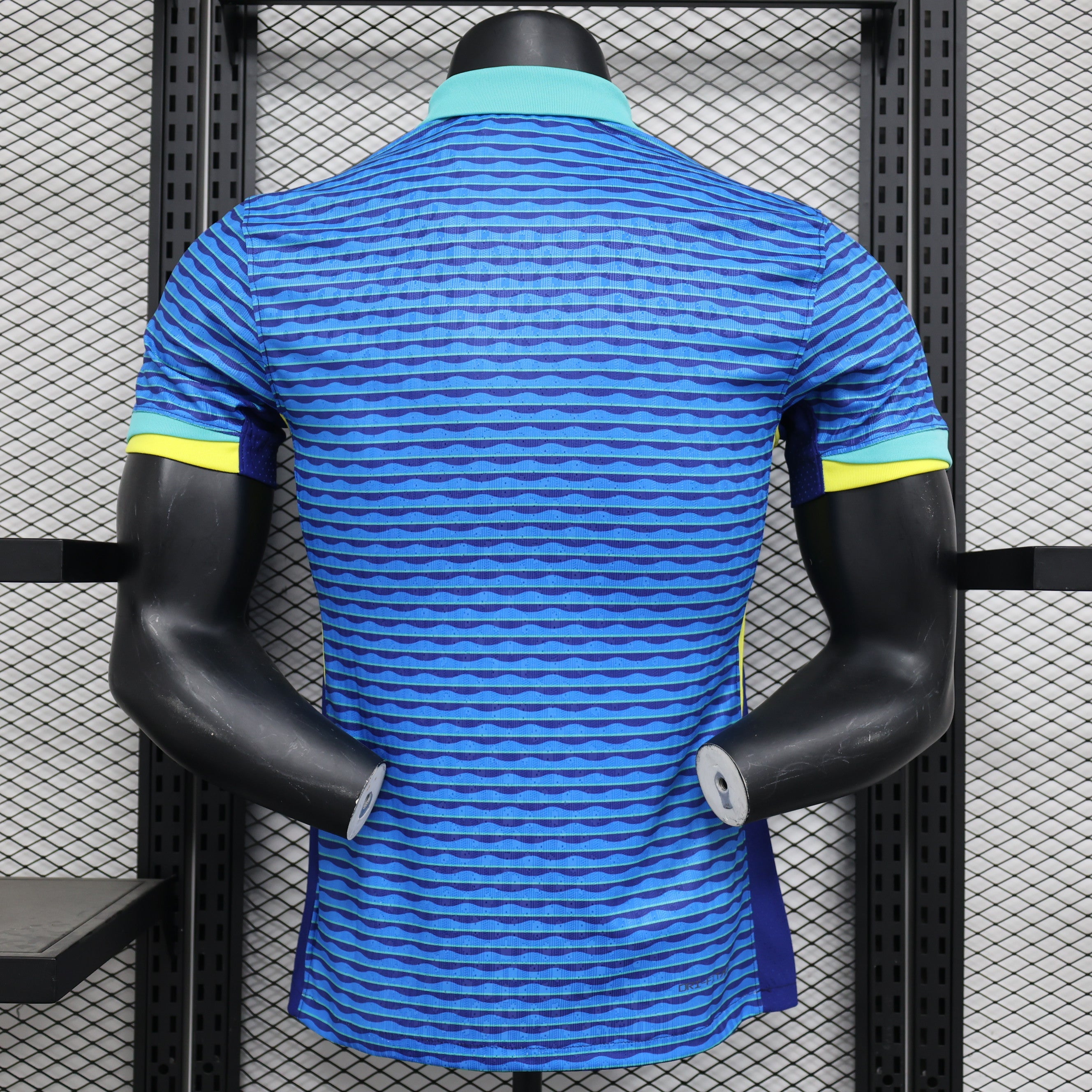 Maillot Officiel Brésil Extérieur – Bleu Vagues | Édition Match 2024