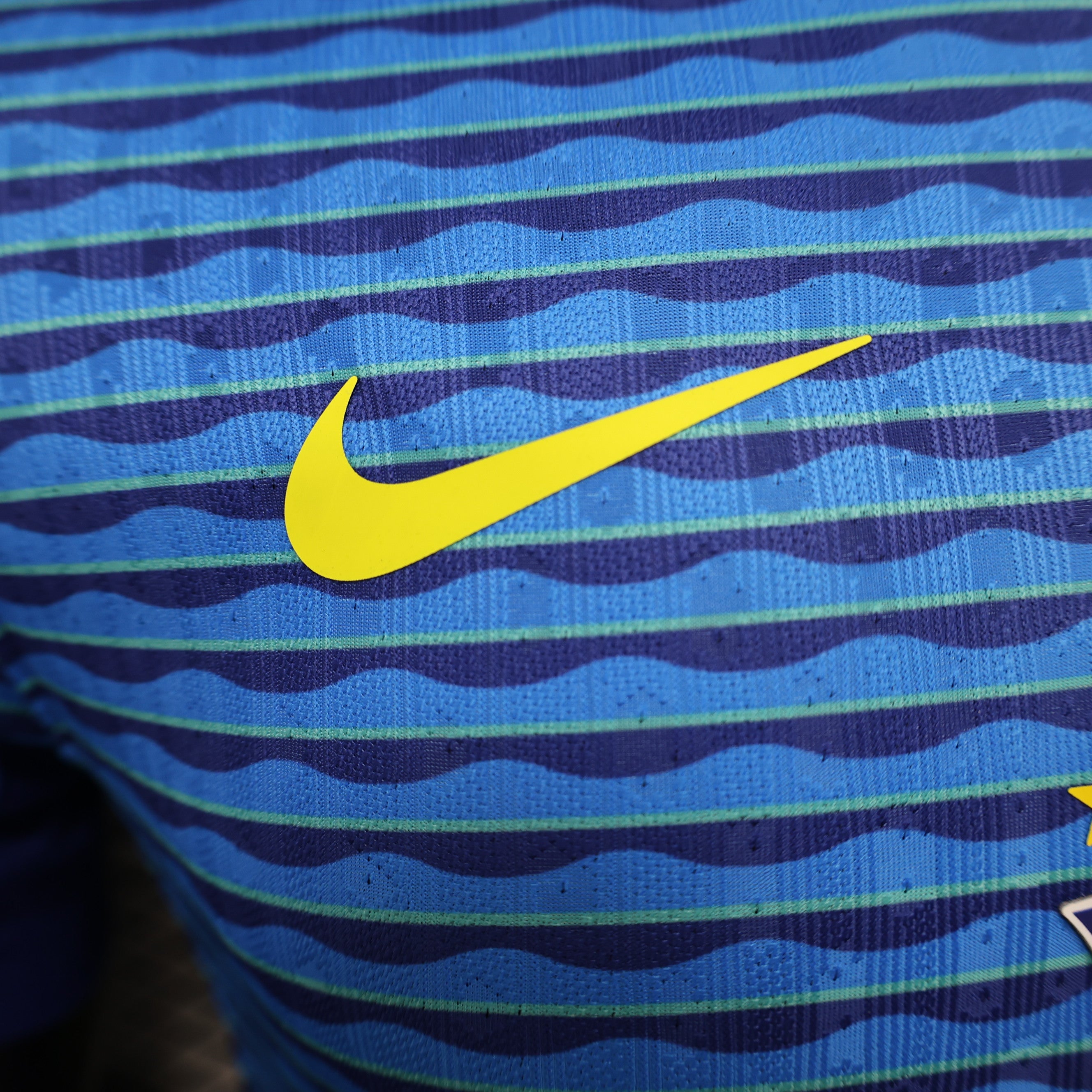 Maillot Officiel Brésil Extérieur – Bleu Vagues | Édition Match 2024