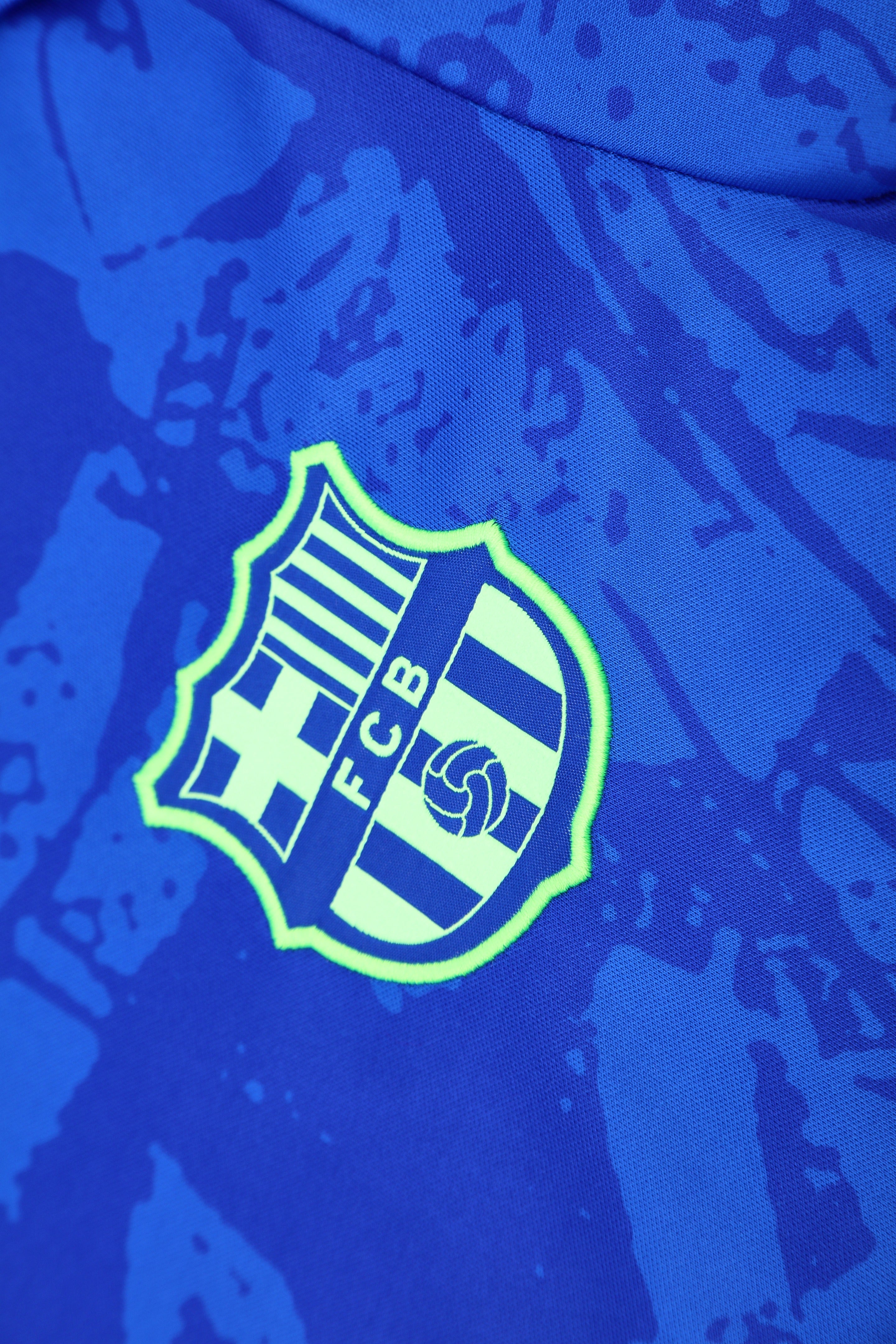 FC Barcelone Maillot d’Échauffement Bleu Édition Spéciale – Saison 23/24