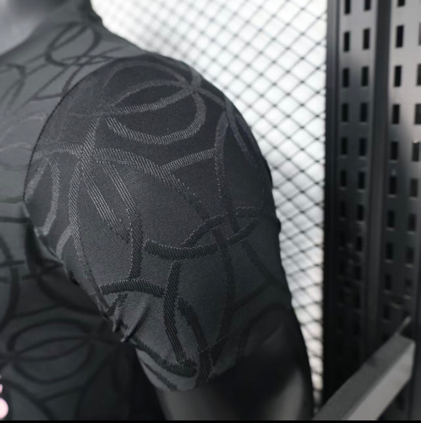 Maillot PSG Third 2023/2024 – Jordan x Qatar Airways (Noir & Rose)