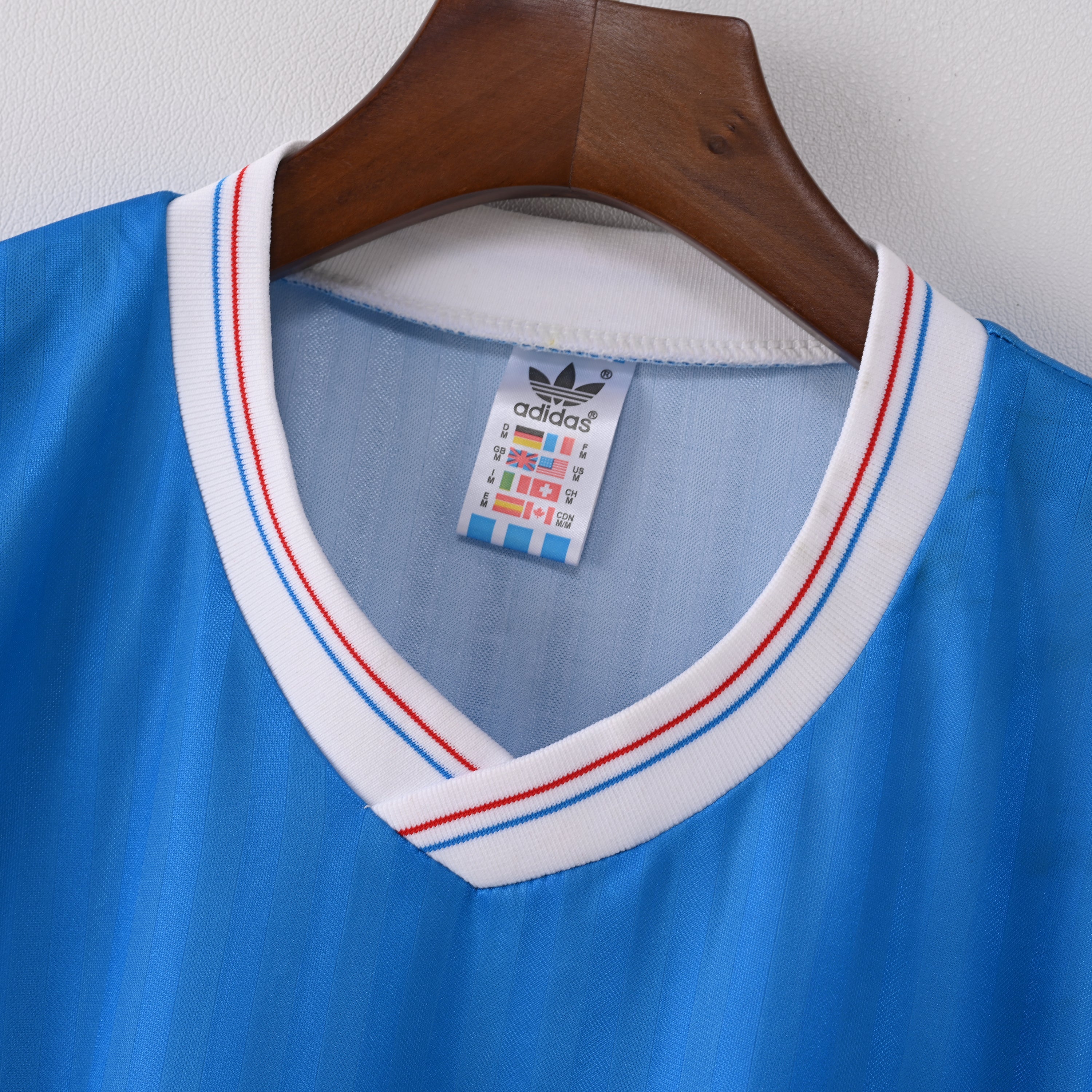 Maillot Vintage Bleu 1990 – Olympique de Marseille