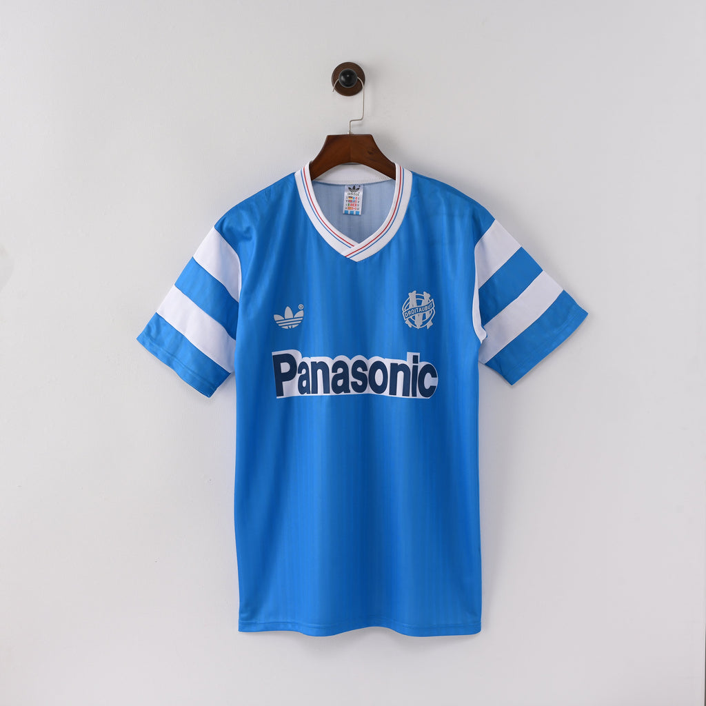Maillot Vintage Bleu 1990 – Olympique de Marseille