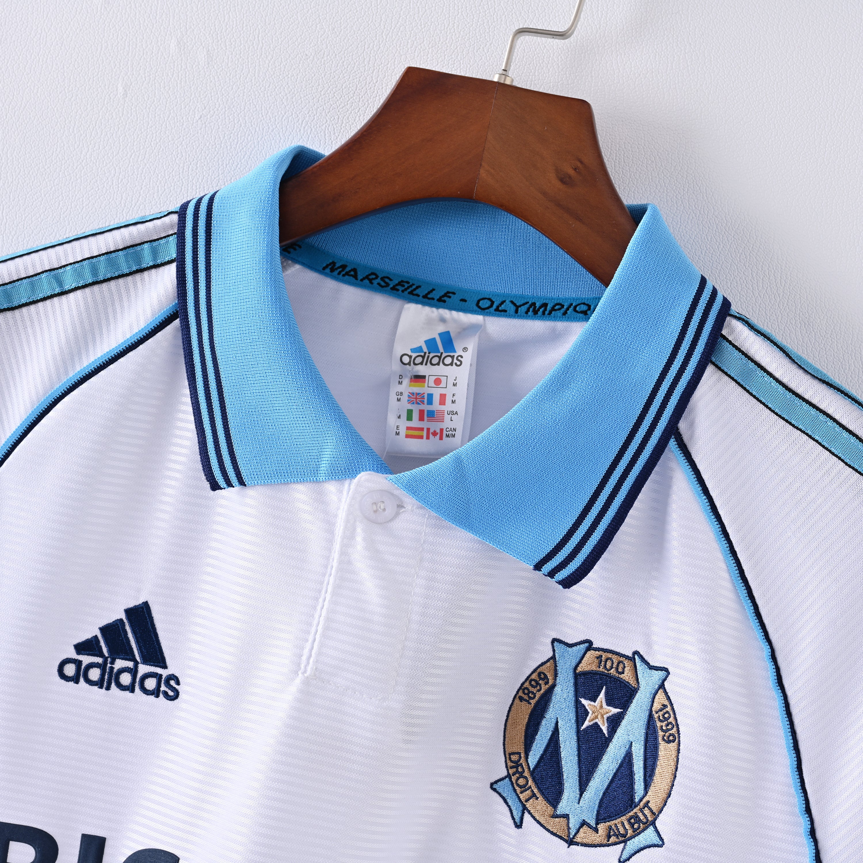 Maillot Marseille vintage